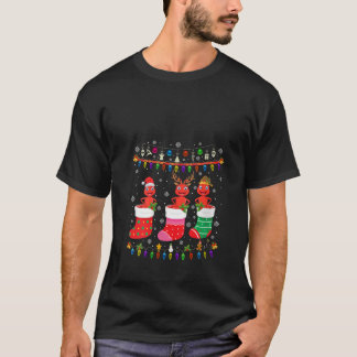 Camiseta Navidades de hormigas calman a Navidades feos suét