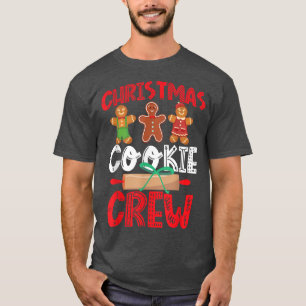 Camiseta Navidades de horneado de pan de galleta de galleta