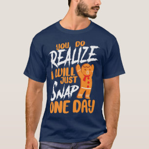 Camiseta Navidades de horneado Gingerbread Man