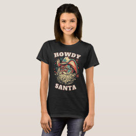 Camiseta Navidades de Howdy Santa Country