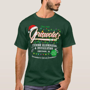 Camiseta Navidades De Iluminación De Griswold Vacaciones 89