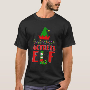 Camiseta Navidades de iluminación familiar de la actriz Elf