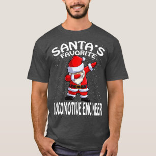 Camiseta Navidades de Ingeniería de Locomotoras Favoritos d