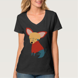 Camiseta Navidades de invierno Chihuahua Perro Cachorro