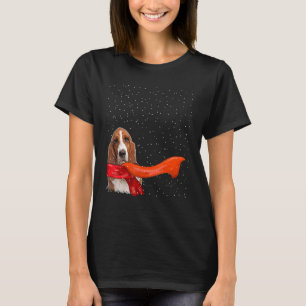 Camiseta Navidades de invierno de perrito de perro de perro