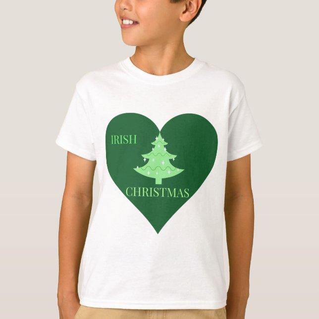 Camiseta Navidades de Irlanda (Anverso)