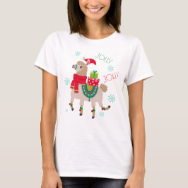 Camiseta Navidades de Jolly Llama