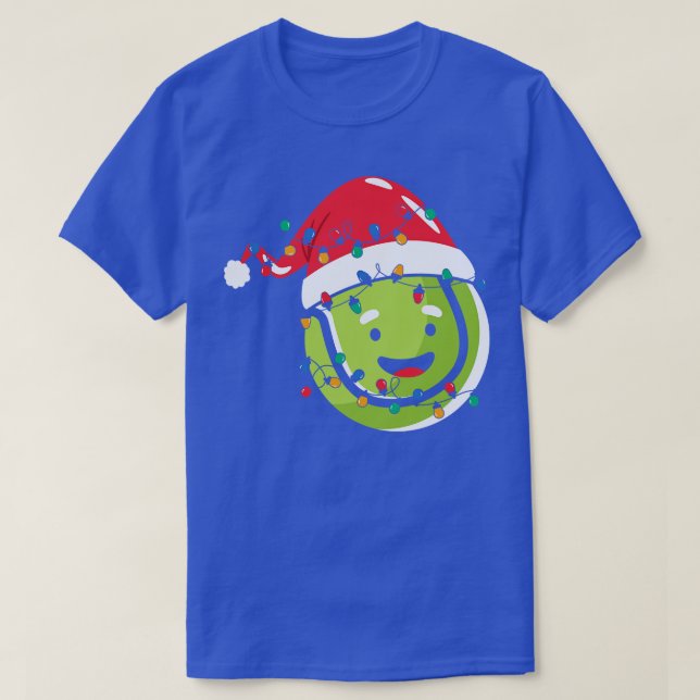 Camiseta Navidades de juego de palabras navidades bombilla  (Diseño del anverso)