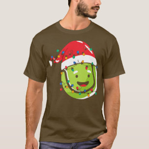 Camiseta Navidades de juego de palabras navidades bombilla 