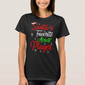 Camiseta Navidades de jugador favorito de Airsoft en Santa