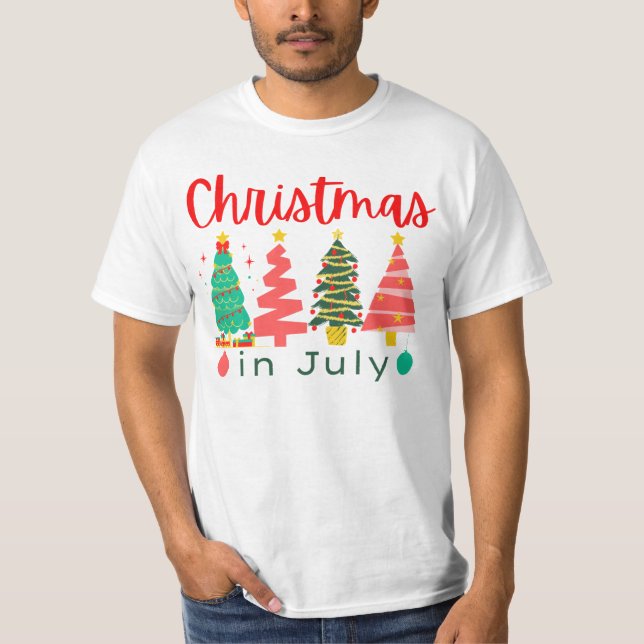Camiseta Navidades de julio (Anverso)