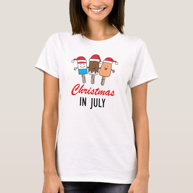 Camiseta Navidades De Julio En La Cuesta De Las Cepas De Hi (Anverso)