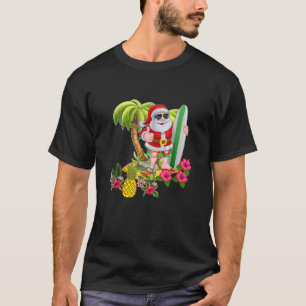 Camiseta Navidades de julio en Santa Hawái Surfing Summer S