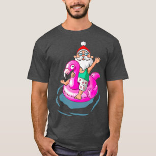 Camiseta Navidades de julio en verano en Santa Hawái