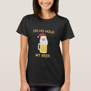 Camiseta Navidades de julio - Ho Ho My Beer Funny Santa Sum