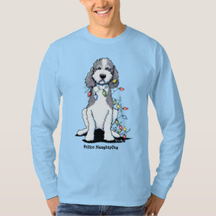 Camiseta Navidades de KiniArt Doodle Parti