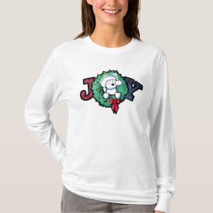 Camiseta Navidades de KiniArt Westie Joy