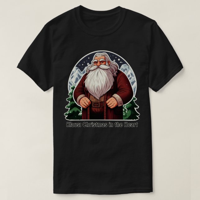 Camiseta Navidades de Klaus (Diseño del anverso)