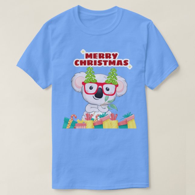 Camiseta Navidades de Koala (Diseño del anverso)