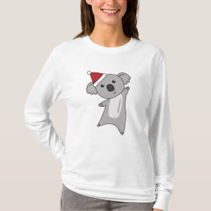 Camiseta Navidades de Koala adoran animales niños de Santa