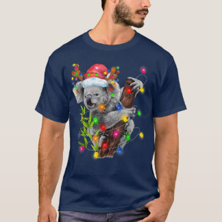 Camiseta Navidades de Koala alumbran a divertida criatura S