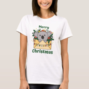 Camiseta Navidades de Koala Letra Animales De Invierno Koal