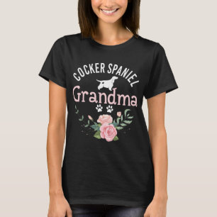 Camiseta Navidades de la abuela Cocker Spaniel Cute Dog Lov