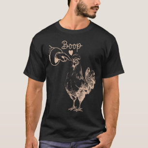Camiseta Navidades de la Boop de pollo Granja Nochebuena an