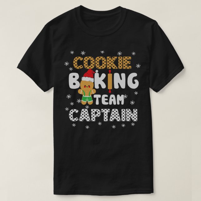Camiseta Navidades de la brigada Bake Cookie Ba (Diseño del anverso)