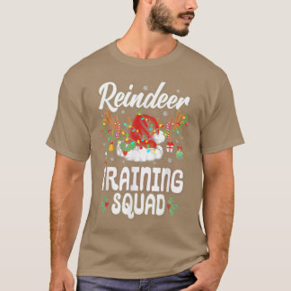 Camiseta Navidades de la brigada de entrenamiento de renos 