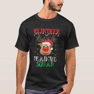 Camiseta Navidades de la brigada de entrenamiento de renos