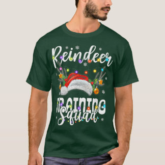 Camiseta Navidades de la brigada de entrenamiento de renos 