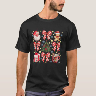 Camiseta Navidades de la compañía Coquette Bow Santa Claus 