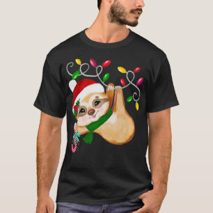 Camiseta Navidades de la compañía Sloth Candy Cane