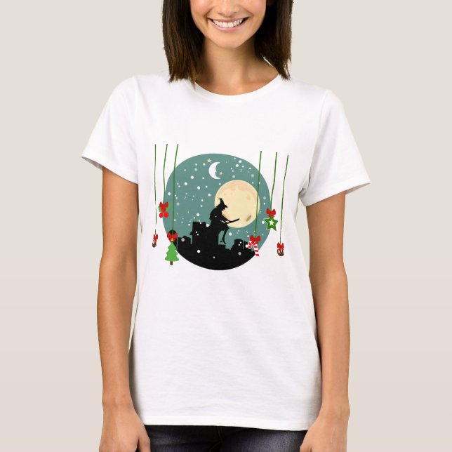 Camiseta navidades de la epifanía befana (Anverso)