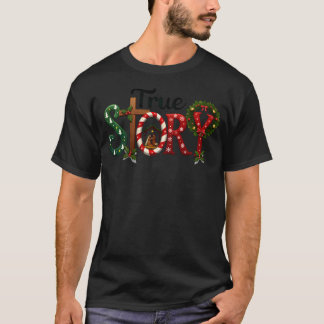 Camiseta Navidades de la escena de la Natividad de la Histo