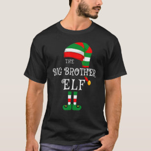 Camiseta Navidades de la familia Big Brother Elf coincidien