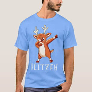 Camiseta NAVIDADES de la familia BLITZEN Santas Reindeers