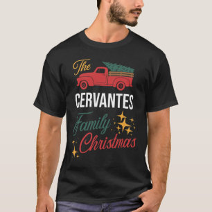 Camiseta Navidades de la familia Cervantes coincidiendo con
