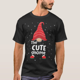 Camiseta Navidades de la familia Cute Gnome Divertido Ap