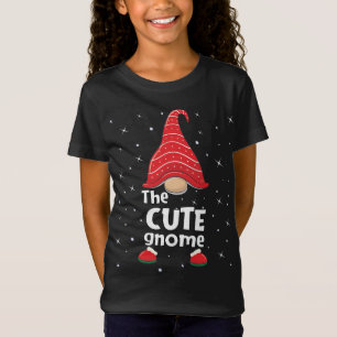 Camiseta Navidades de la familia Cute Gnome Divertido Ap