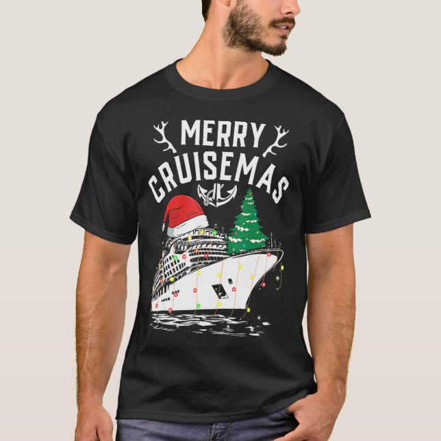 Camiseta Navidades de la familia de cruceros Cruisemas 1 (Anverso)