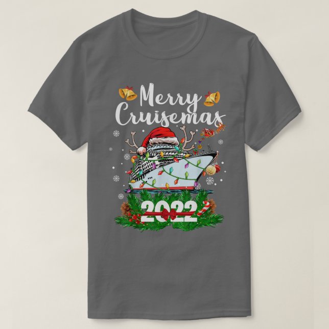 Camiseta Navidades de la familia de cruceros Merry Cruisema (Diseño del anverso)