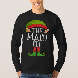 Camiseta Navidades de la familia Elf Matemáticos de Xmas
