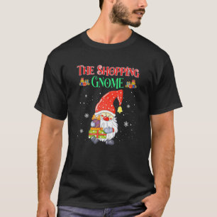Camiseta Navidades de la familia Gnome de compras divertido