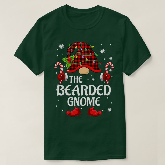 Camiseta Navidades de la familia Gnome Pajama Classic TShi (Diseño del anverso)