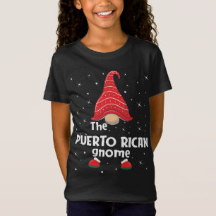 Camiseta Navidades de la familia Gnome puertorriqueña se di