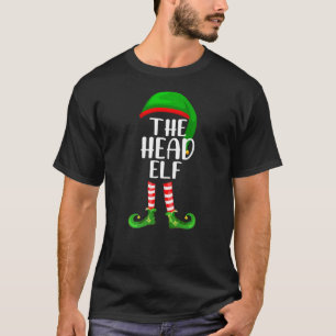 Camiseta Navidades de la familia Head Elf Matching