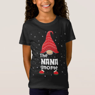 Camiseta Navidades de la familia Nana Gnome Funny Pajama
