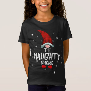 Camiseta Navidades de la familia Naughty Gnome Pajama Naugh